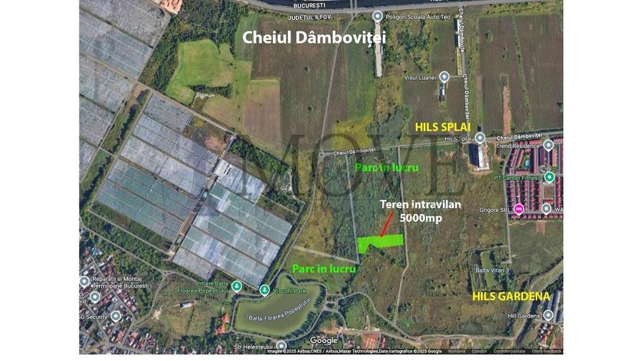 Teren agricol intravilan de 5000 mp, în Sud