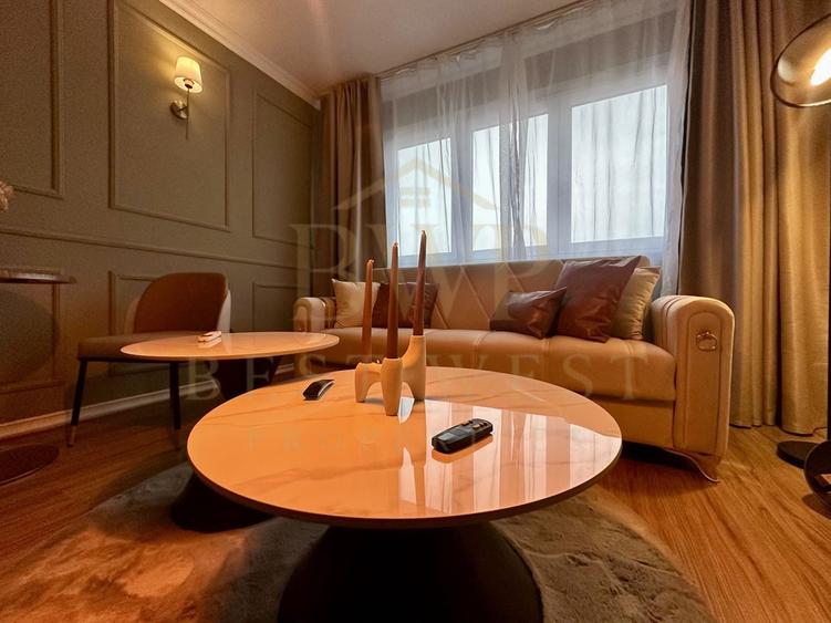 Apartament cu 3 camere semidecomandat, mobilat în Cetății