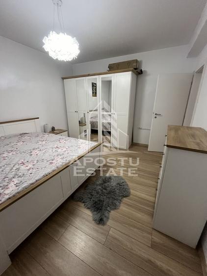 Apartament cu 2 camere semidecomandat, mobilat în Giroc