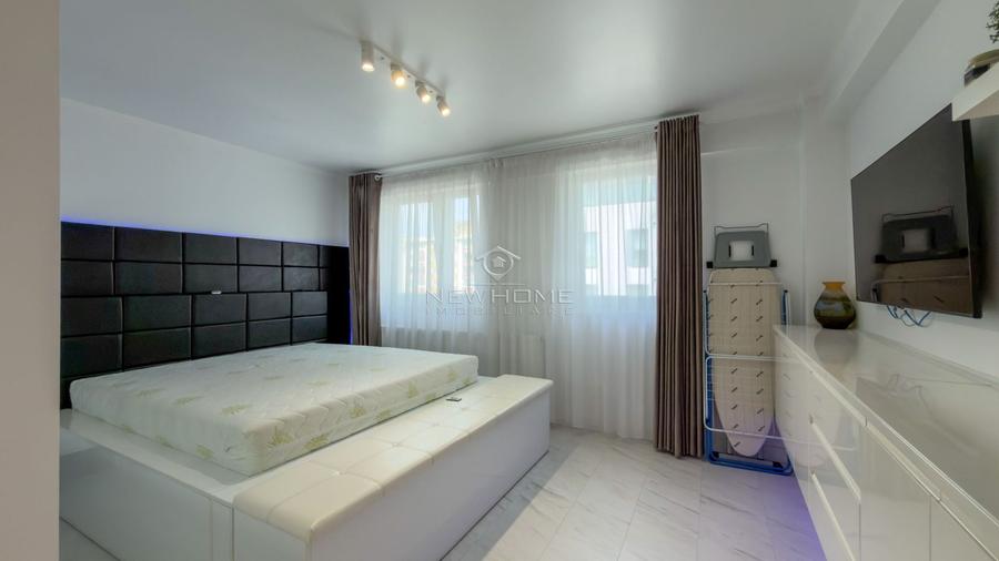 Apartament cu 2 camere semidecomandat, mobilat în Între Lacuri