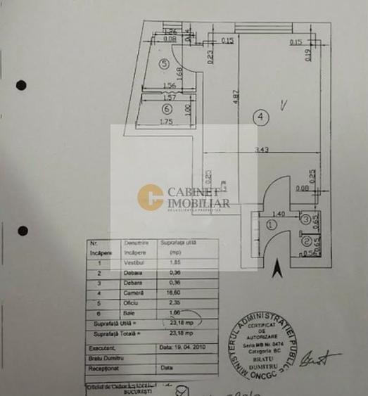 Garsoniera I Stirbei Voda- Cismigiu I Etaj 3 I Pretabil AIRBNB - 11