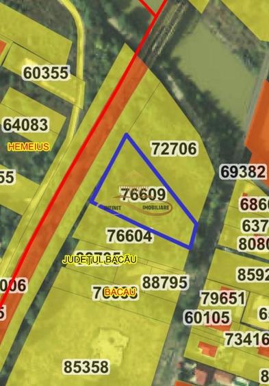 Teren Construcții intravilan de 2939 mp, în Calea Moldovei