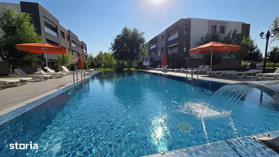 APARTAMENT 3 CAMERE in Complex cu Piscina zona Otopeni bloc NOU - 1