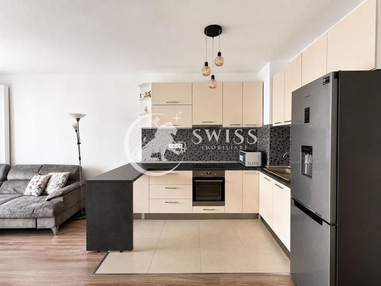 Apartament cu 2 camere semidecomandat, mobilat în Bună Ziua