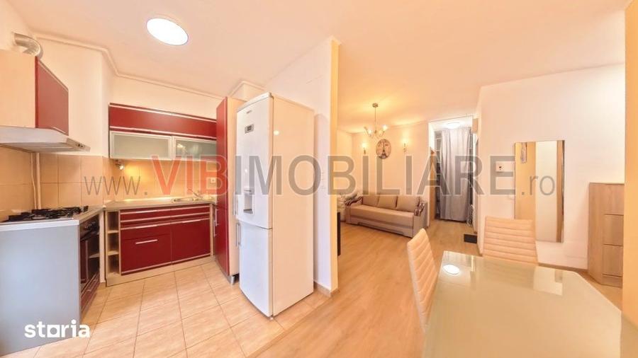 Apartament cu 2 camere semidecomandat, mobilat în Titan