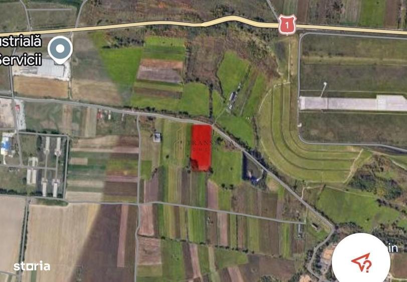 Teren 4.500 mp in Cristian acces direct la drum national - 1