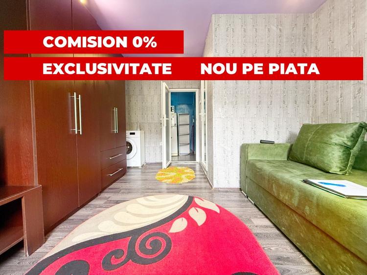 Garsoniera 21mp, izolata, etaj 3/4 -Comision 0%- Zona Buziasului- AEM - 2