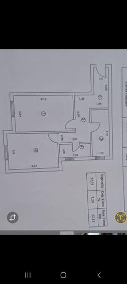 Vand apartament doua camere la Demisol zona Salaj sec 5 pret 69.500 E. - 5