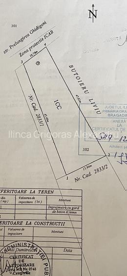 Ghidiceni intersectie cu drumul ghindari,