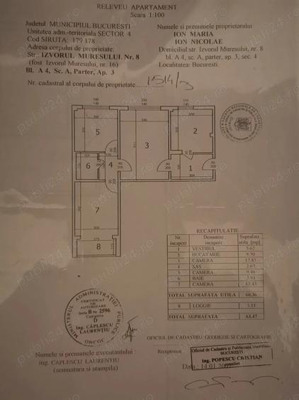 Apartament 3 camere - 4