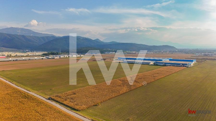 Teren industrial 27716 mp. cu PUZ in Cristian BV parcelabil min6000mp - 1