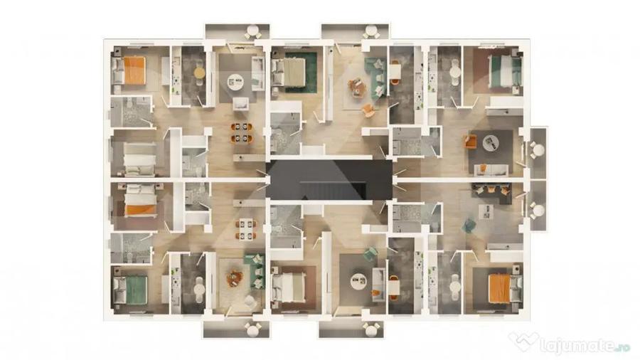 Apartament 3 camere Trivale | Bloc Nou Finalizat - 12