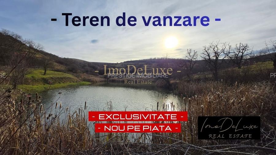 Teren extravilan langa lac, 8500mp, priveliste, acces, utilitati, zona Baciu