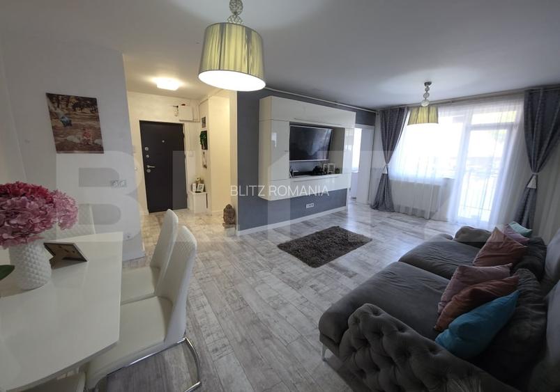 Apartament 3 camere, 67 mp utili - zona linistita, ideal pentru familii! Apartament 3 camere, 67 mp utili - zona linistita, ideal pentru familii!