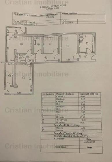Parter 102mp SUPER SPATIOS 4 cam conf 1 Hipodrom doua balcoane mobilat utilat - 19