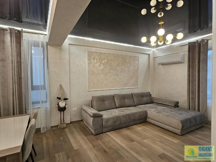 Faleza Nord, decomandat, 2 camere, etaj 1, mobilat modern, parcare - 7