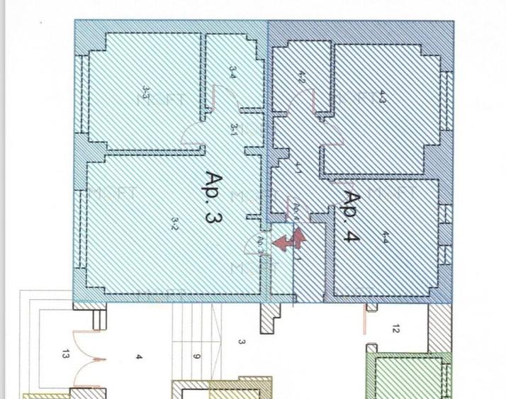 80 mp | BIROU | CABINET | 3 MINUTE METROU TINERETULUI - 2