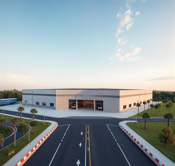 Teren industrial 7.200 mp / DN1B Zona showroom-uri au... - 2