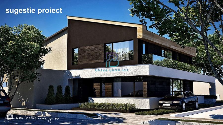 Bucurestii Noi, Laminorului, teren 322mp, d=12.38m, casa demolabila - 1