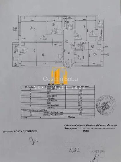 Apartament 3 Camere Prundu