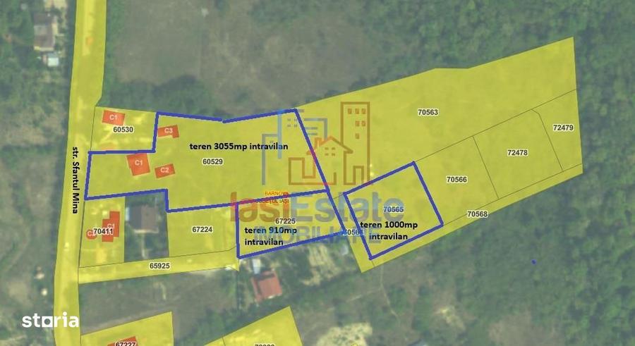 Barnova sat Cercu TEREN 1000mp Intravilan zona frumoasa, verde, utilit - 1