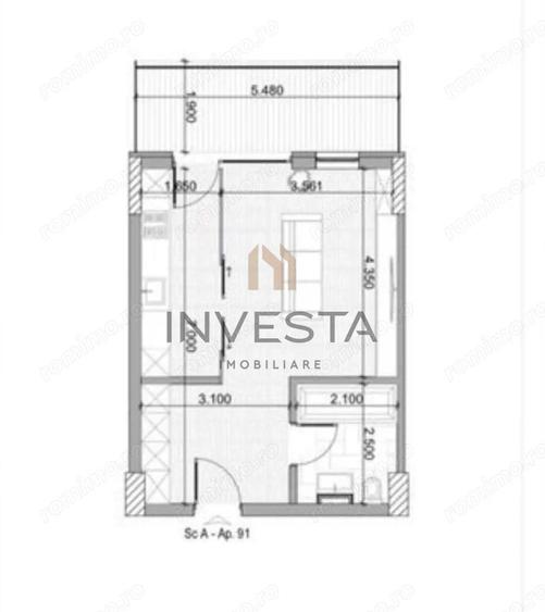 Apartament cu 1 camera in Sopor ! - 2