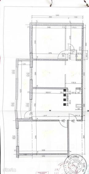 Apartament 3 camere decomandat, parter inalt, complet mobilat - 1