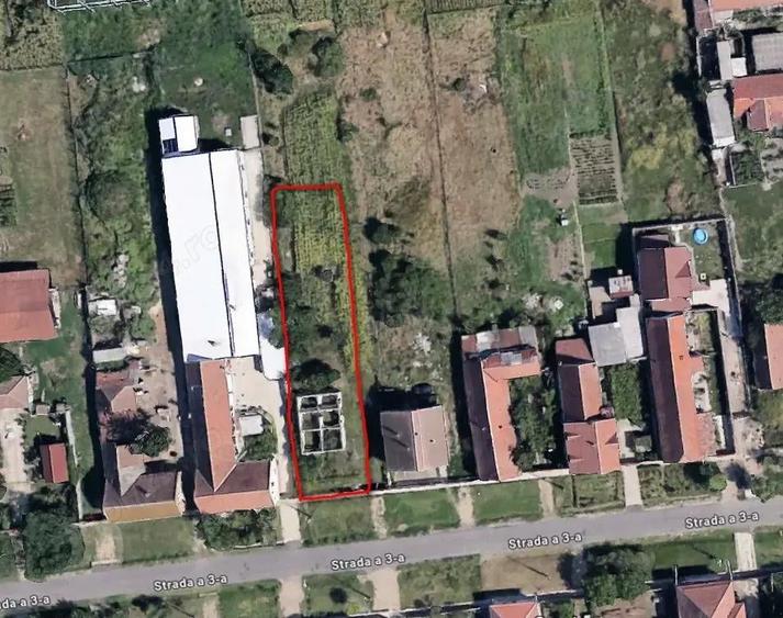 Casa neterminata langa Timisoara, Sacalaz, central, asfalt, utilitati, 1015 mp, FS=15,38mp. Com=0% - 11