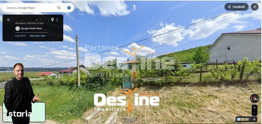 Teren de 979 mp, în Miroslava