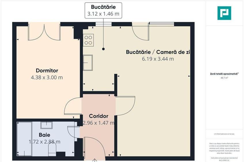 Apartament cu 2 camere in Ciarda Rosie, Timisoara - 12