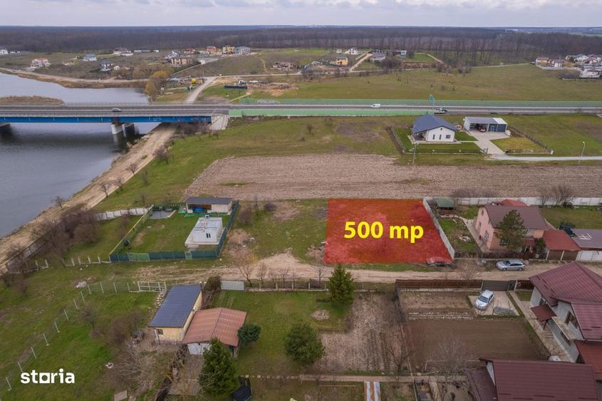 BRANESTI - VADU ANEI, TEREN 500 MP, FRONT STRADAL 22 MP! - 9