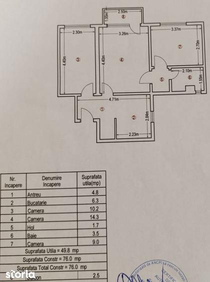 Apartament 3 camere de vanzare, Tasnad, Jud. Satu Mare - 1