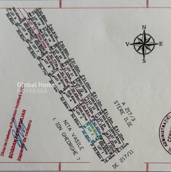 Teren Intravilan Domnesti - Teghes |  500,82 MP - 5