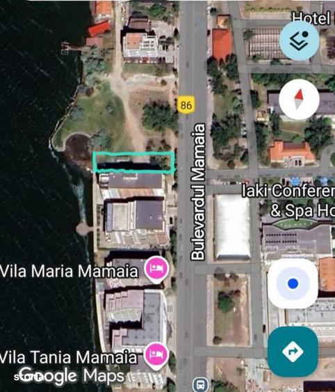 Teren 855 mp Mamaia zona Iaki, deschidere 16 m la B-dul Mamaia si lac - 3