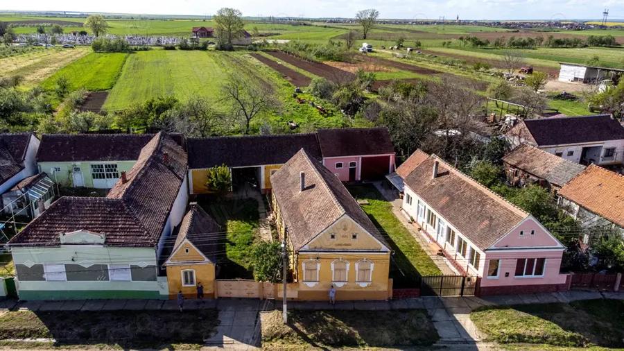 Vand casa in Chesin?, com. Zabrani, jud. Arad 2.376 mp teren - 5