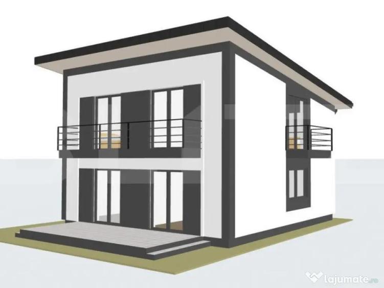 Casa de vanzare 4 camere, 109 mp, 450 mp teren,Valea Lupului - 6