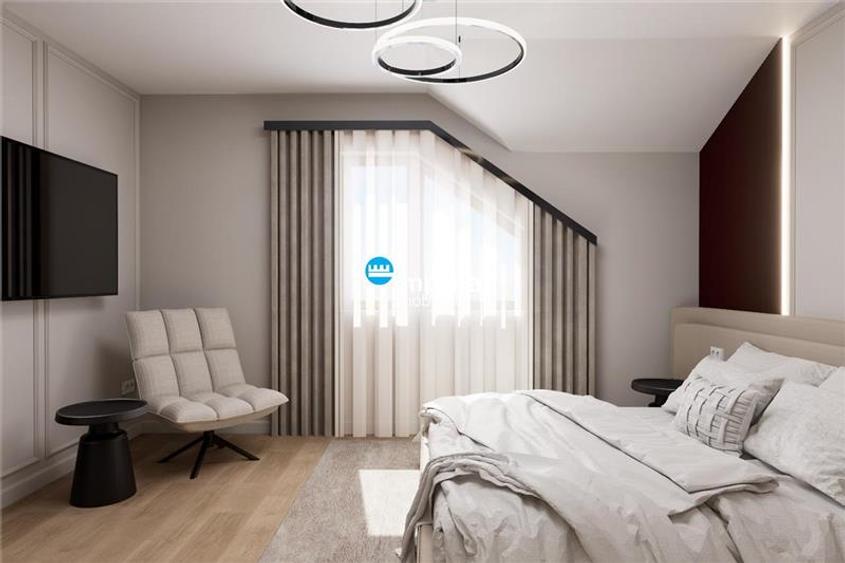 Duplex cu 4 camere cu Teren 250 Mp în Galata