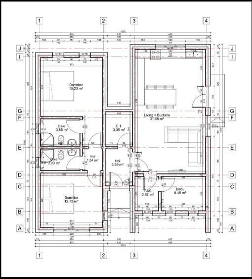 Casă individuală stil scandinav, concept Day and Night aproape de București - 2