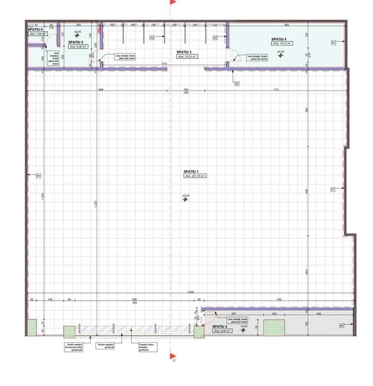 Zona 1 Decembrie - Complex sp 252 mp open space vitrina 10 ml - 7