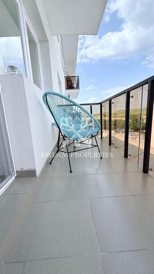 Apartament cu 2 camere semidecomandat, mobilat în Apahida