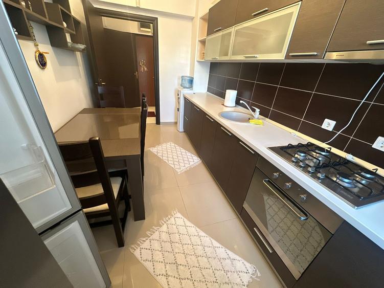 Tomis Plus - 2 camere mobilat-utilat complet,  parcare subterana , termen lung - 17