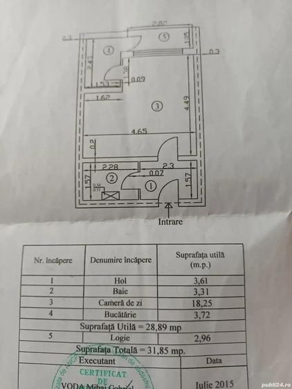 Garsoniera Grigore Ureche - 2