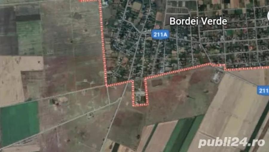 Teren de 1700 mp, în Bordei Verde