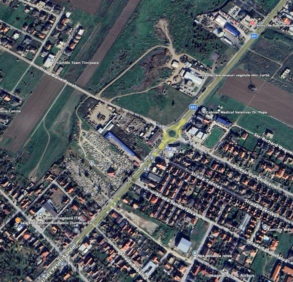 Teren Construcții intravilan de 965 mp, în Dumbrăvița