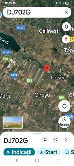 Vand 5,5 ha teren curti-constructii, Cateasca, Arges cu deschidere DJ - 6
