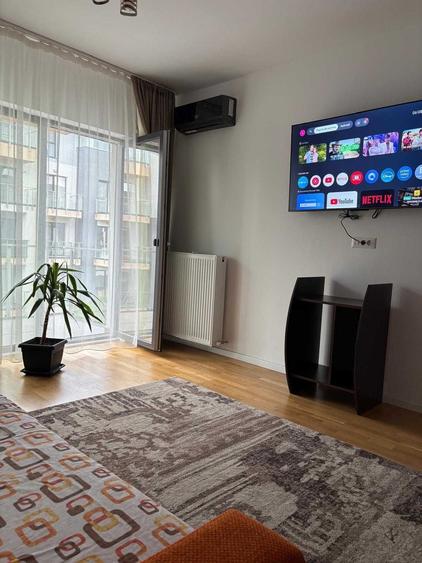 Vand garsoniera mobilata in MRS RESIDENCE SMART Ploiesti cu loc parcare subteran inclus in pret. 0%. COMISION - 2
