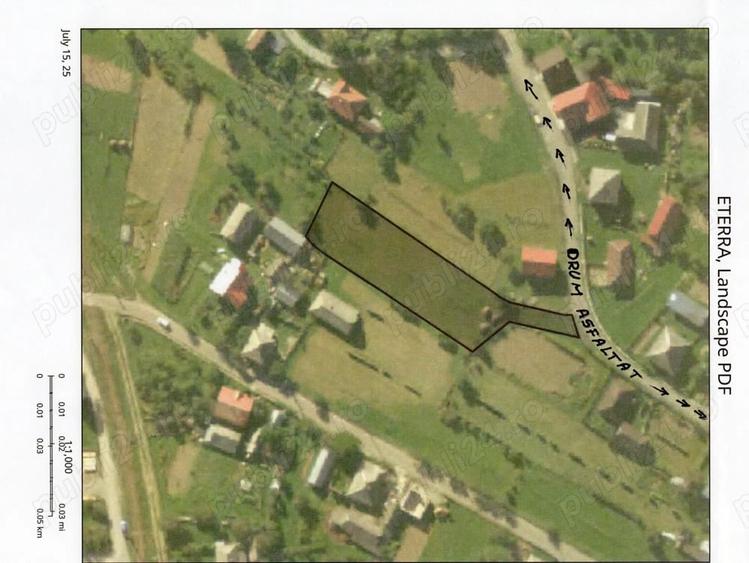Teren de 1843 mp, în Lunca