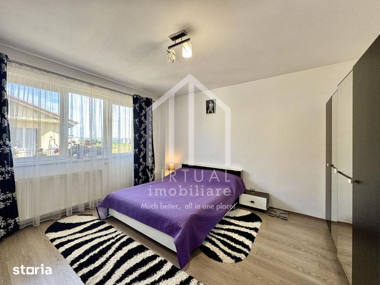 Apartament cu 3 camere, mobilat în Turnișor