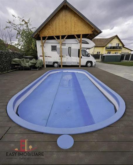 Casa moderna cu piscina, panouri solare, pompa caldura si teren de 1400 mp, Ernei, Mures - 12