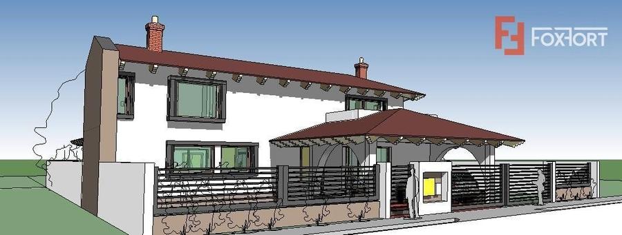 Casa individuala la Rosu, 5 camere, Sacalaz - Proiect deosebit - 26